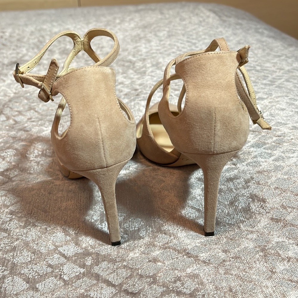 Jimmy Choo Suede Blush Pumps Size 36.5 - Picture 5 of 9
